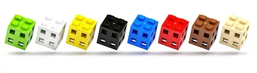 klocki konstrukcyjne Cube 50 szt. zdjęcie 10