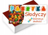Wizytówki firmowe reklamowe 100szt duży wybór FABRYKA SŁODYCZY