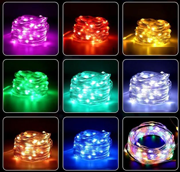 TAŚMA 200 LED INTELIGENTNE LAMPKI APLIKACJA BLUETOOTH PILOT STEROWANIE 20M zdjęcie 8