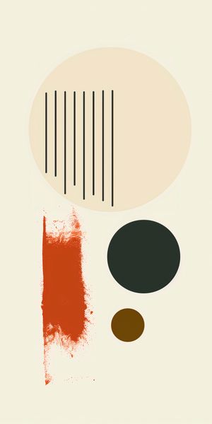 Plakat 50x100cm Symetryczna Struna zdjęcie 1