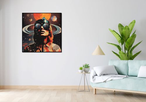 Plakat 90x90cm Kosmiczne Wizje na Arena.pl