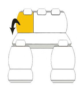 Pokrowce MIAROWE do Opel Crossland X od 2017r. P2 zdjęcie 3