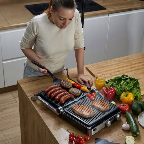 Grill elektryczny Opiekacz do panini Yoer 2000W + Programator czasu i na Arena.pl