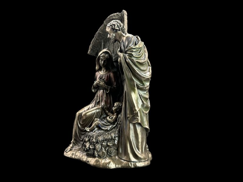 Figurka Rzeźba Statuetka Święta Rodzina WU75394A4 zdjęcie 2