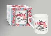 kubek nbc z rantem 290ml - moja babcia jest wyjątkowa