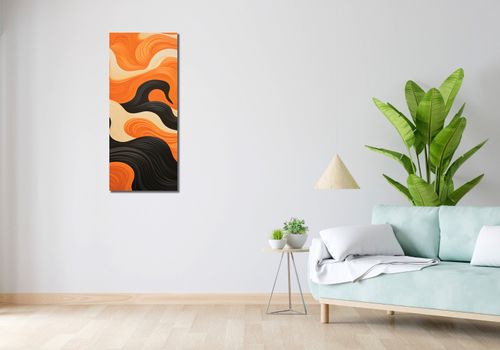 Obraz 40x100cm Dzień spotyka Noc na Arena.pl
