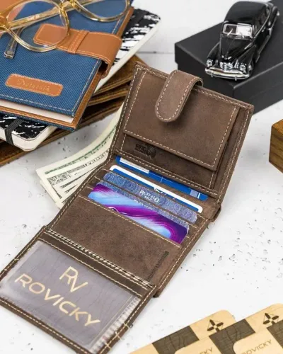 portfel męski brązowy buffalo wild na Arena.pl