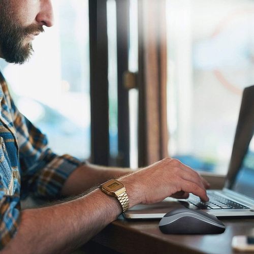 Myszka bezprzewodowa Logitech M185 szara, sensor optyczny 1000DPI 2.4GHz na Arena.pl