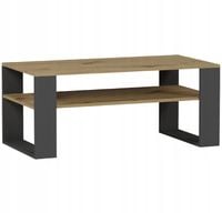 Meble Stolik kawowy ława półka A-5artisanmixantracyt 90x58x55cm