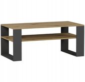 Meble Stolik kawowy ława półka A-5artisanmixantracyt 90x58x55cm