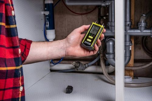 RYOBI MIERNIK WILGOTNOŚCI WILGOTNOŚCIOMIERZ DREWNA BETONU LED RBPINMM1 na Arena.pl