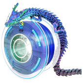 Filament do Drukarki 3D PLA Silk Jedwabny Trójkolorowy 1.75mm 1kg