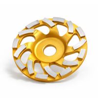 TARCZA DIAMENTOWA GARNKOWA 125MM DO SZLIFOWANIA BETONU PŁYTEK CEGŁY SEGMENT