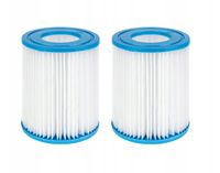 Zestaw 2 Filtrów Do Pompy Basenowej 8X9Cm Livarno Home- Czysta Woda