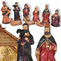 9x FIGURKA FIGURKI DO SZOPKI SZOPKA BOŻONARODZENIOWA ŚWIĘTA RODZINA 9 SZT