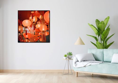 Plakat 90x90cm Festiwal Latarni na Arena.pl