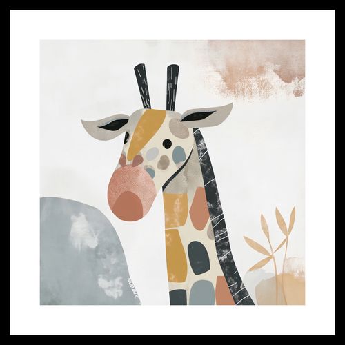 Plakat 40x40cm Żyrafa Bambino na Arena.pl