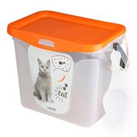 POJEMNIK NA KARMĘ KOT 6L + ŁYŻKA DO NABIERANIA