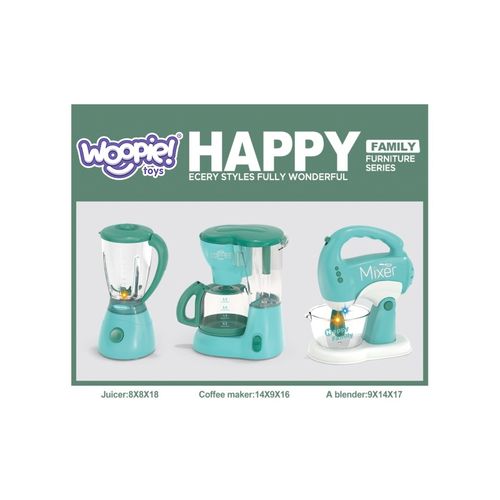 WOOPIE Zestaw AGD dla Dzieci 3w1 Mikser Blender Robot Kuchenny na Arena.pl