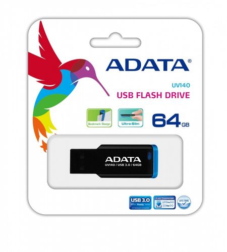 Adata Dashdrive Classic UV140 64GB USB3.0 Niebieski na Arena.pl