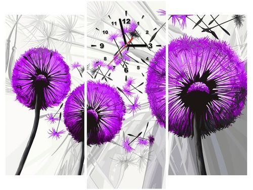 90CM 70 ZEGAR 3 ELEM DMUCHAWCE FIOLECIE SCIENNY DRUK na Arena.pl