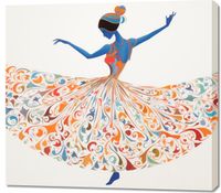 Obraz 100x90cm Wirująca Balerina