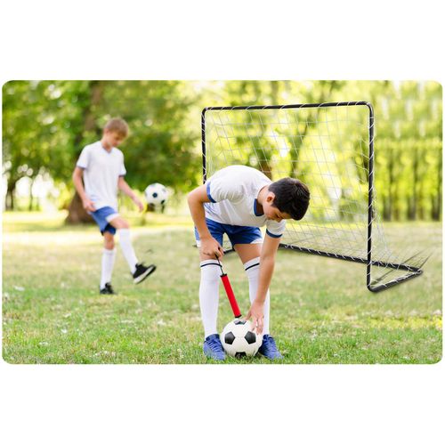 Bramka do piłki nożnej 183 x 122 x 61cm NS-492 czarna na Arena.pl