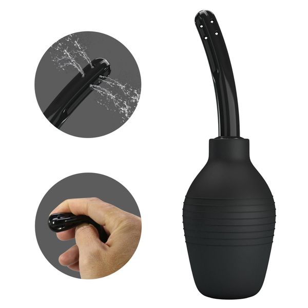 Mr Play - Anal Douche Blkc (310 Ml) zdjęcie 2