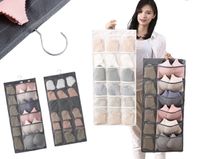 Organizer wiszący na bieliznę skarpety akcesoria do szafy dwustronny duży