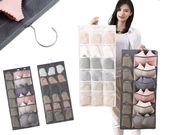 Organizer wiszący na bieliznę skarpety akcesoria do szafy dwustronny duży