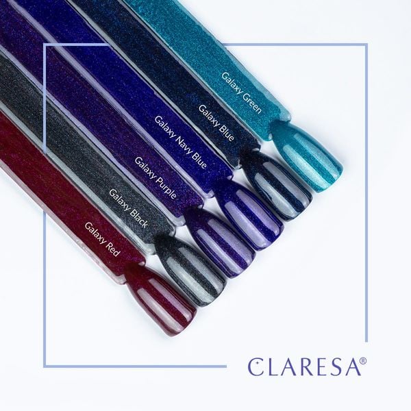 CLARESA Lakier hybrydowy GALAXY BLUE - 5g zdjęcie 2