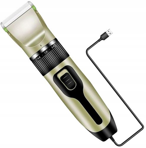 MASZYNKA DO STRZYŻENIA PSÓW PSA KOTA ZWIERZĄT ZESTAW CICHA PROFESJONALNA na Arena.pl