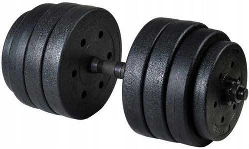 ZESTAW 4w1 HANTLE 2X20KG KETTLE UCHWYTY DO POMPEK na Arena.pl