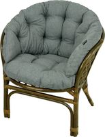 PODUSZKI PODUCHY NA FOTEL RATTANOWY RATAN szary