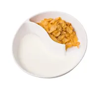 Dwukomorowa Miska - Idealna do Płatków z Mlekiem