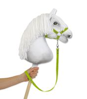 uwiąz dla hobby horse z taśmy - limonka