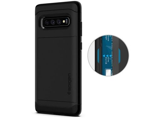 Etui Spigen Slim Armor CS do Samsung Galaxy S10 Plus Black na Arena.pl