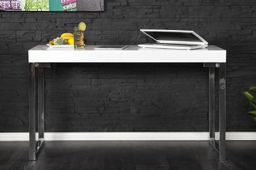 Biurko VERK 120x40 białe na Arena.pl