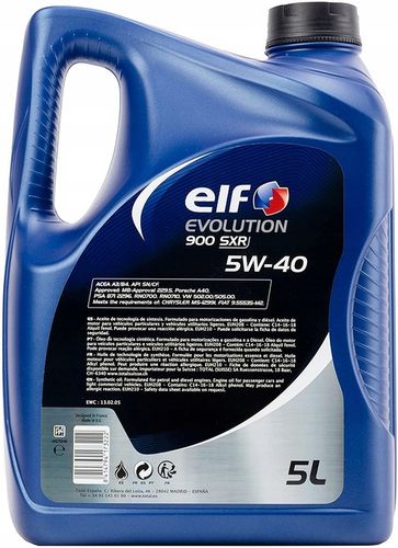 Olej silnikowy Elf Evolution 900 SXR 5W40 5L na Arena.pl