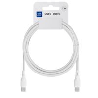 Kabel USB C do USB C Blue Star 3A 60W ECO 1 m PJ73-13-3 biały