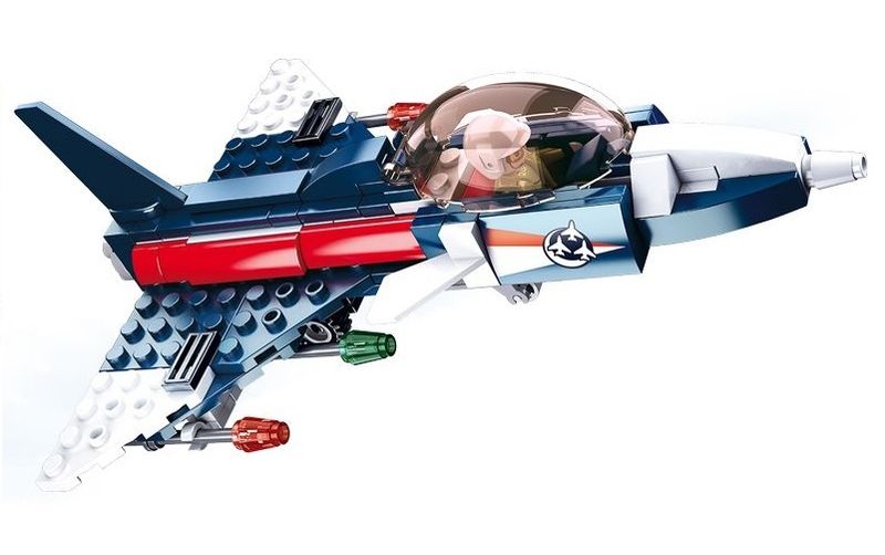 KLOCKI SLUBAN LOTNISKO Samolot Mysliwiec 134 - B0667F Kompatybilne z LEG COB zdjęcie 2