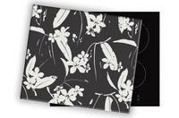 SZKLANA DESKA NA KUCHENKĘ 60x52 021A KWIATY