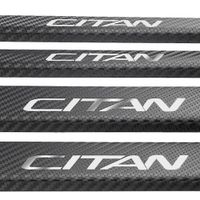 Listwa progowa MERCEDES CITAN W415 W415 Stal nierdzewna 304 carbon 4szt