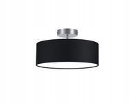PLAFON LAMPA TRIO HOTEL 603900202 NIKIEL / CZARNY