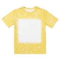 Koszulka Cotton-Like Bleached Starry Yellow do sublimacji M