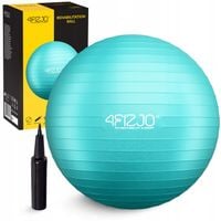 PIŁKA GIMNASTYCZNA REHABILITACYJNA DO ĆWICZEŃ FITNESS PILATES Z POMPKĄ 85cm