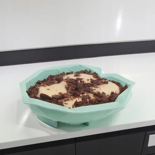 FORMA SILIKONOWA SERCE 5,5 x 22 x 20 CM LODY MUS CIASTO DESER 3D BABKA na Arena.pl