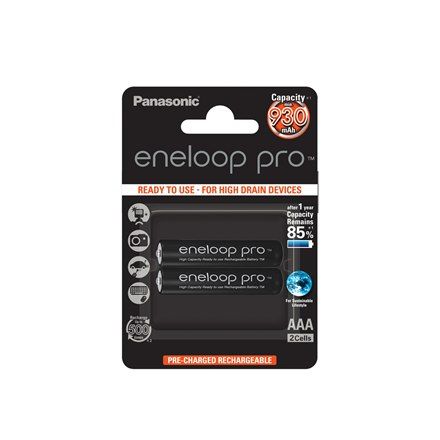 Panasonic | AAA | 930 mAh | 2 sztuki | ENELOOP Pro BK-4HCDE/2BE na Arena.pl
