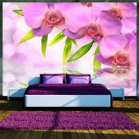 Fototapeta - Orchidee w kolorze lila 100x70