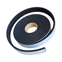 TAŚMA E3135 10mm/40mm/5m PIANKA EPDM 1-STR LEPNA, CZARNA